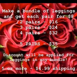 Leggings Bundle Sale